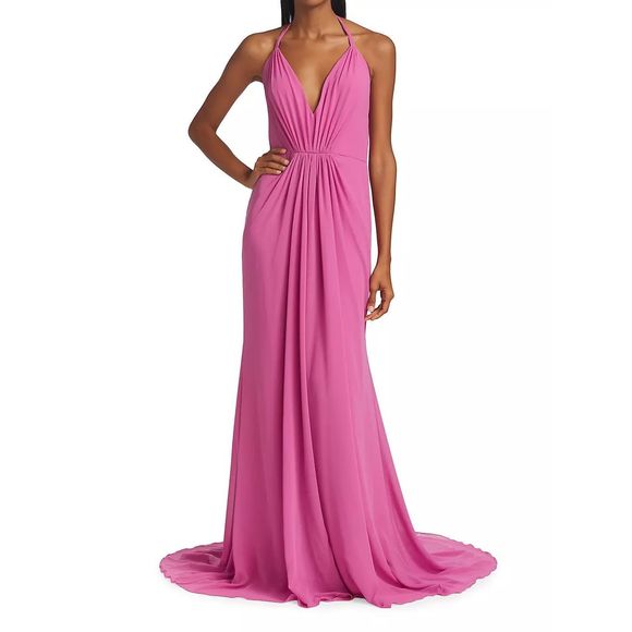 Vera Wang Bride Elodie Trailing Hem Gown - Picture 1 of 11